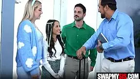 Hey stepdaddy ever swap counseling like this at faith retreat?