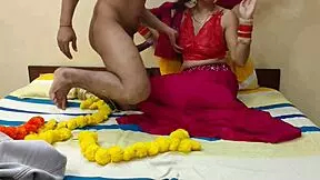 newly married desi bride first night addicted husband rips clothes rides cowgirl 😍💦🍆