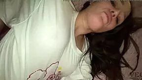 stepsis wanted me to... y'know relax her tight pussy b4 bed creampie😩