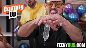 petite british milf elise london breeds at wild party with juan largo crew