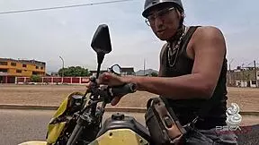 damn, peruvian student slut's tight ass takes endless hard cock pounding for creamy anal finish