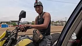 damn, peruvian student slut's tight ass takes endless hard cock pounding for creamy anal finish