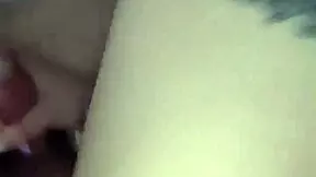 shy girlfriend delivers bold homemade blowjob and handjob