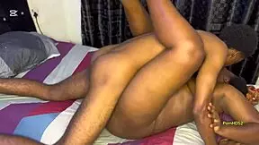 after dropping to her knees for a sloppy blowjob this hot latina teen milf wannabe gets her tight pussy creampied missionary style by her man