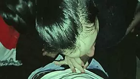 Sweet latina teen pornstar slurps homemade on massive black cock interracial blowjob close up sucking deep