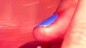 Stepsister cries losing virginity masturbating tight wet pink pussy with huge glass dildo now i fuck her mad tears with bbc