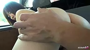 petite japanese teen picked up sucks stranger's cock first time in car uncensored