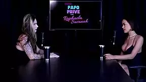 Naughty alice vasconcelos bares tattooed body in outdoor brazilian porn cast interview full of fetish toys