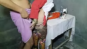 indian maid's tight ass gets brutally fucked first time 😩 close up pain