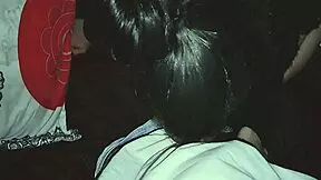 Sweet latina teen pornstar slurps homemade on massive black cock interracial blowjob close up sucking deep