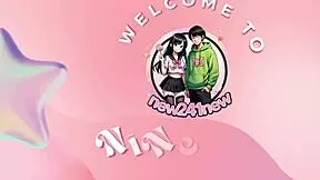 Ninewthai Thai babe seduces with solo pussy dildo pounding net idol style