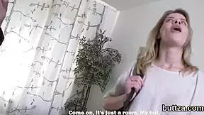 Tight teen's narrow pussy and ass get penetrated hard