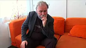 old russian stud's teasing touches make young babe crave nasty old-young action