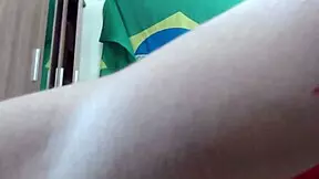 Asian virgin student screams from Brazilian big cock break-in