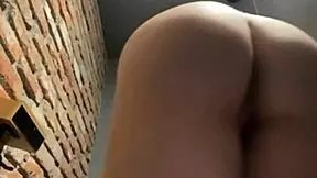 teasing teen pussy fingering escalates to outdoor public pounding