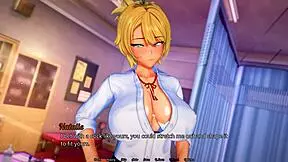 futa on futa hardcore sex in futas world of ntr gameplay creampie!
