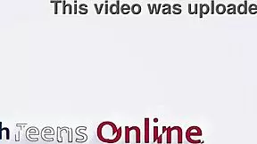 British redhead pornstar in lingerie fucks tight cunt hard with huge dildo