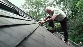 Old man starts sex game fucking young 18+ girl hard