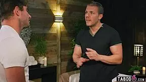 Hime Marie Bisexual Latina Fucked Hard by Two Masseuses