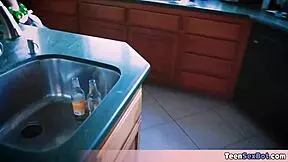 cosplay fuck with my stepsis on st patricks day she is so cute in this funny outfit!