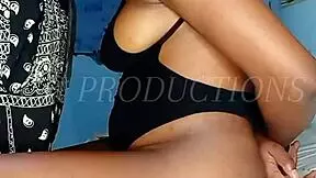 AFRICAN TEEN TIED UP SLURPS MY BBC LIKE SLUT