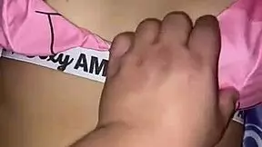 stepdad gets horny over my pajamas and fucks me on bed 😈🍑