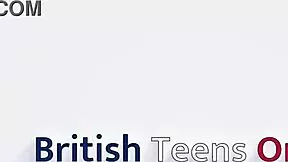 British redhead pornstar in lingerie fucks tight cunt hard with huge dildo