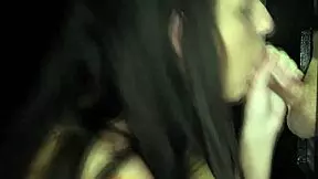 that's right alli swallow every drop of daddy's cum from his thick cock