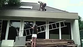 Old man starts sex game fucking young 18+ girl hard