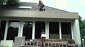 Old man starts sex game fucking young 18+ girl hard