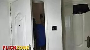 WOW, STEPDAD, YOUR STEP SISTER LOVES THIS FAT EBONY COCK CLOSE UP!