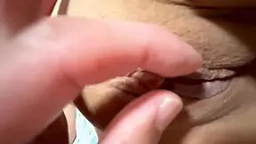 check out this amateur shaved pink pussy 126 days post virginity loss up close