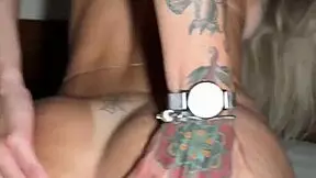 brasiloirinha's round ass stretched by huge cock homemade anal