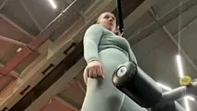god i'm losing it fucking this big tit bbw's juicy pussy in public gym