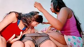 Did Breaking Up Lead to Her Wild FFM 3Some Quickie?