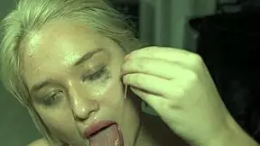 18YO Teen Takes Rough First Threesome Poundings