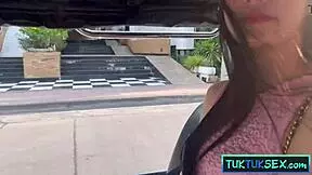 tiny thai teen picked up on street fucked hard riding huge cock