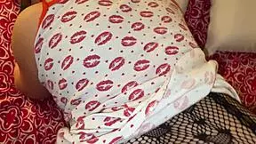 Hot Stepmom groped by stepson ends up fucked swallows cum