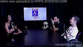 Hey, ready for bia hot's naughty interview full of toys bdsm humiliation on sheer red lingerie?