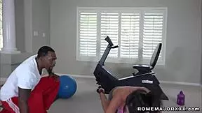 Hot Curvy Makayla Cox Rides Trainer Rome Major Big Black Cock Deep