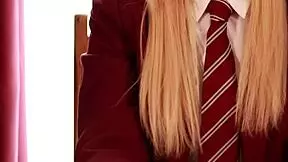 british student flashes upskirt panties in hot joi