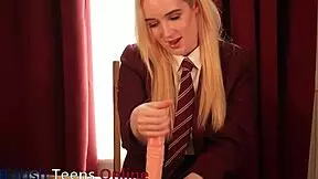 british student flashes upskirt panties in hot joi