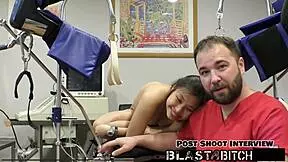 raya nguyen blows doctor twice then takes pov pounding in hospital