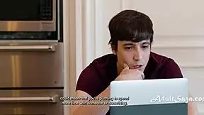 PENNY BARBER RIDES STEPSONS COCK IN LACTATING COWGIRL DREAM