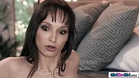 oops stepdaughter's toy vibrates stepmom's pussy to squirting orgasm