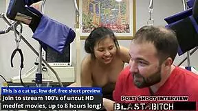 raya nguyen blows doctor twice then takes pov pounding in hospital