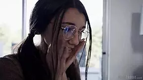 what if geek girl seduces roomie's girlfriend into kitchen scissoring and squirting?