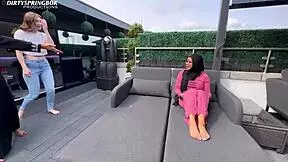 hey innocent white girl, wanna get your tight pussy lips corrupted by two horny muslims at the party?