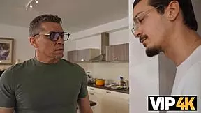 old man bangs my big fake tits bimbo pussy sooo hard daddy!!