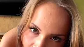 blonde smokes deepthroats fat dick after toy play!